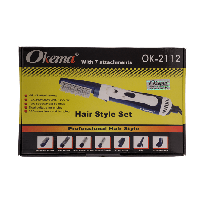 Okema-Hair-Style-Set-With-7-attachments-OK2112